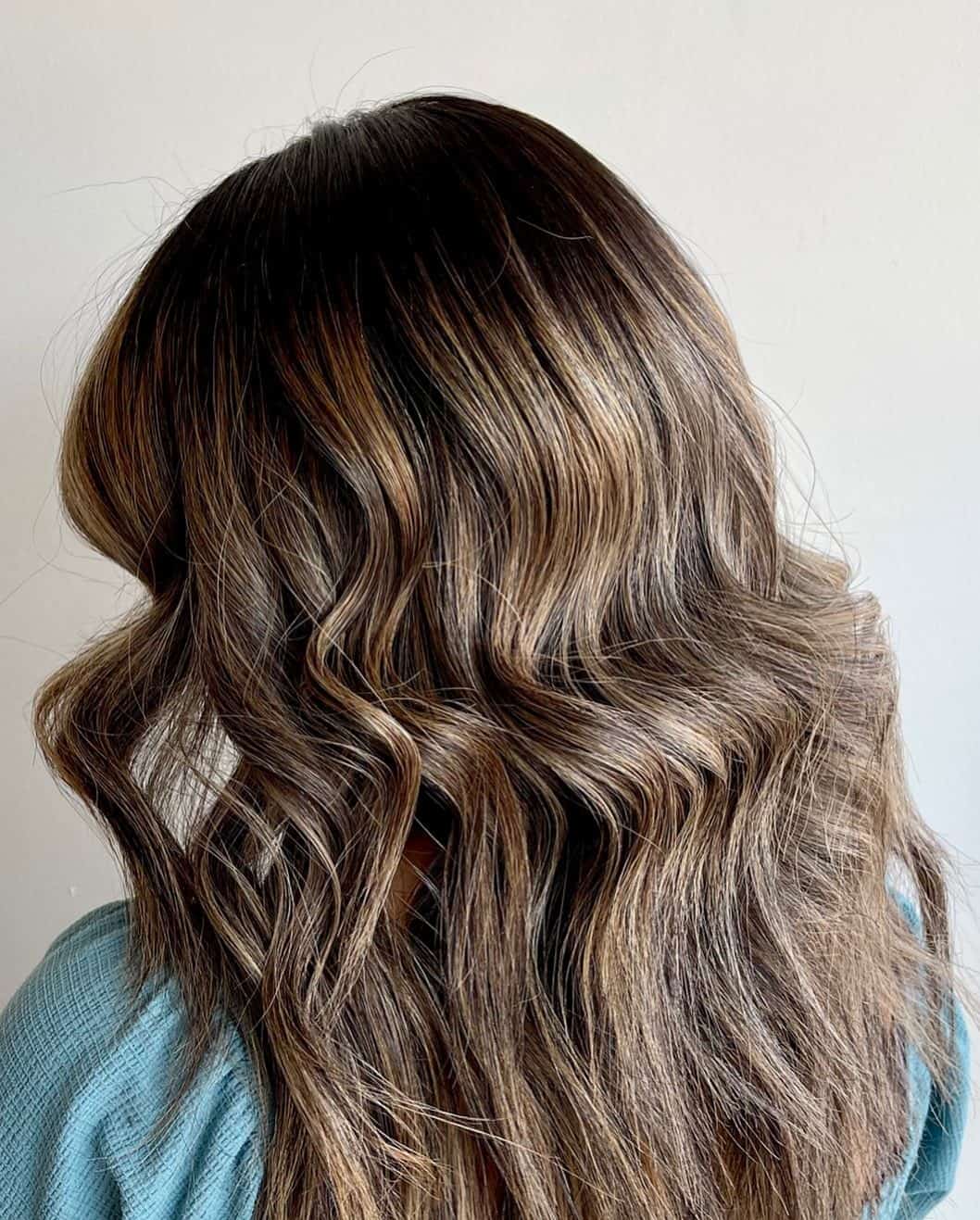 Dark Blonde Highlights On Black Hair