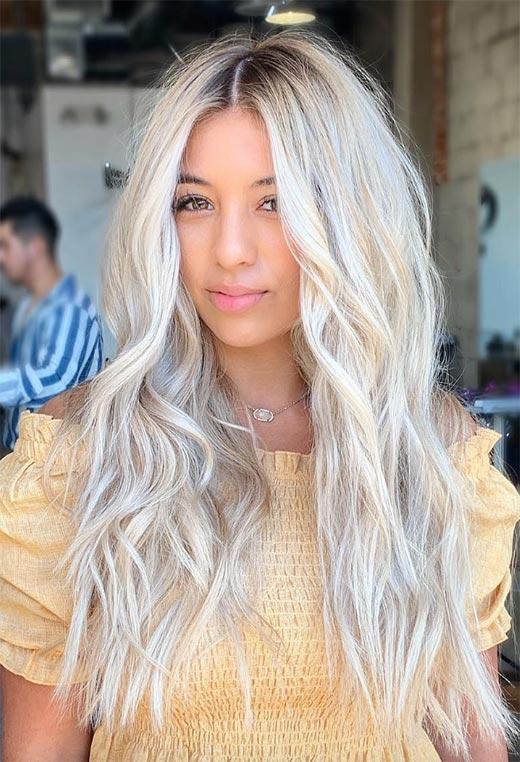 Platinum Blonde Hair Color Shades: Platinum Hair Ideas