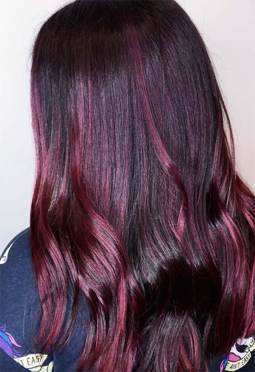 Plum Hair Color Shades: Plum Hair Dye Tips