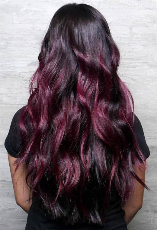 Plum Hair Color Shades: Plum Hair Dye Tips