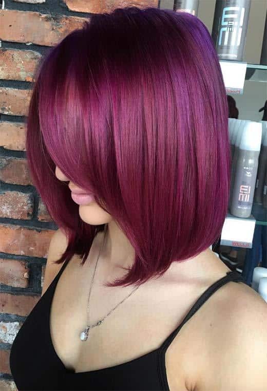 Plum Hair Color Shades: Plum Hair Dye Tips