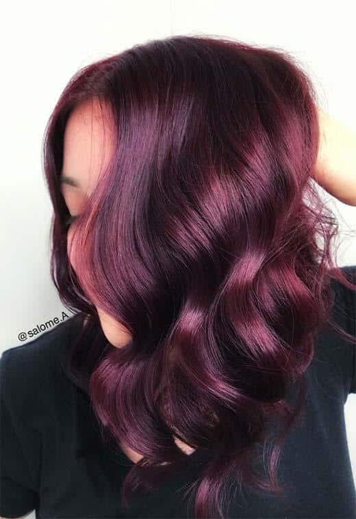 Plum Hair Color Shades: Plum Hair Dye Tips