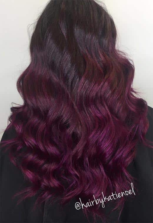 Plum Hair Color Shades: Plum Hair Dye Tips