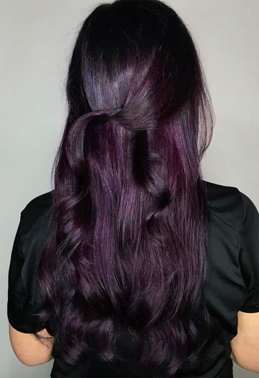 Plum Hair Color Shades: Plum Hair Dye Tips