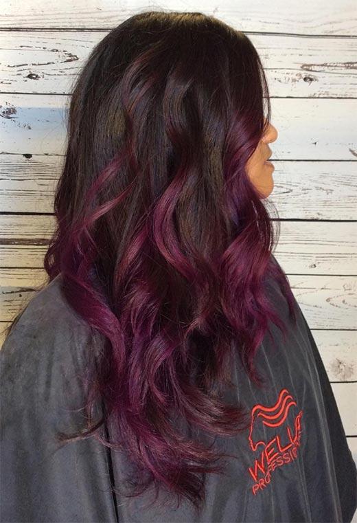 Plum Hair Color Shades: Plum Hair Dye Tips