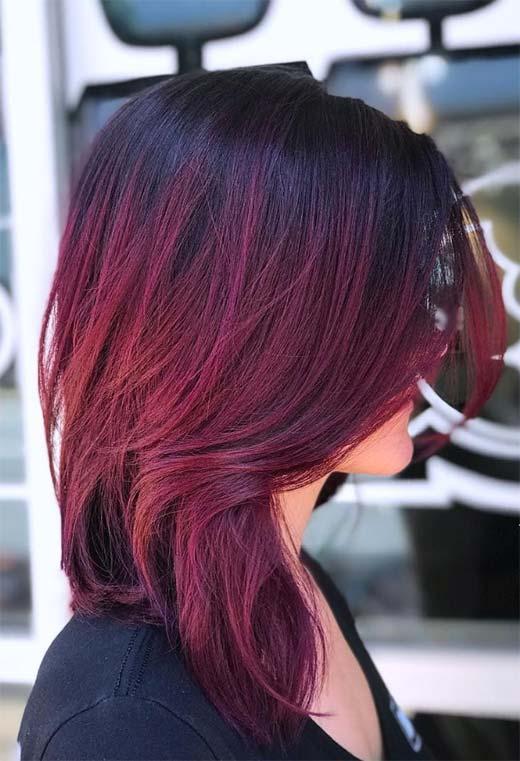 Plum Hair Color Shades: Plum Hair Dye Tips