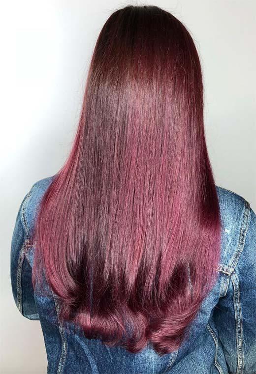 Plum Hair Color Shades: Plum Hair Dye Tips