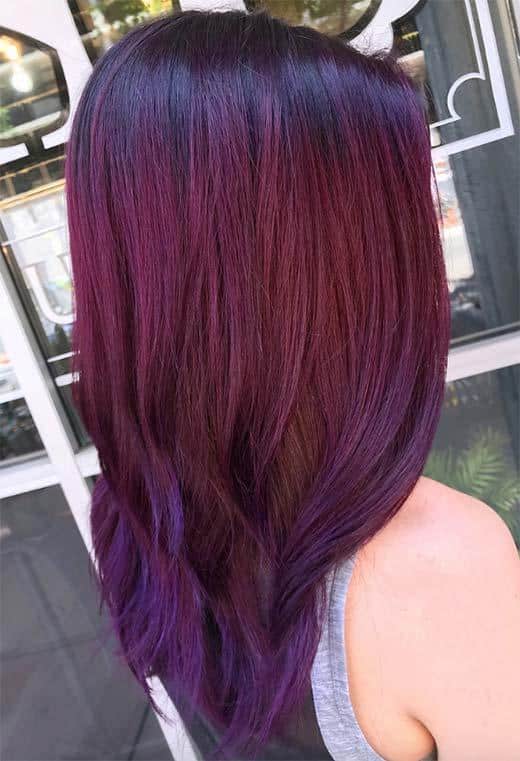 Plum Hair Color Shades: Plum Hair Dye Tips