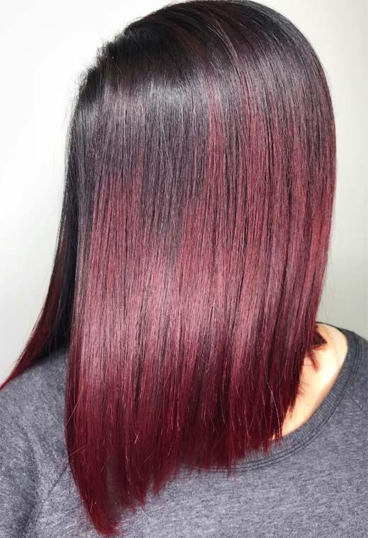 Plum Hair Color Shades: Plum Hair Dye Tips