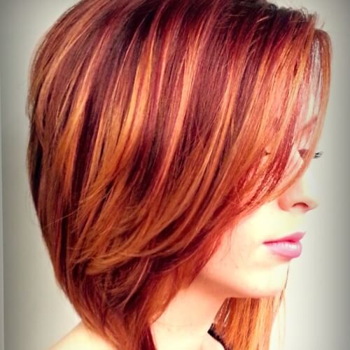 Red and Orange Highlights