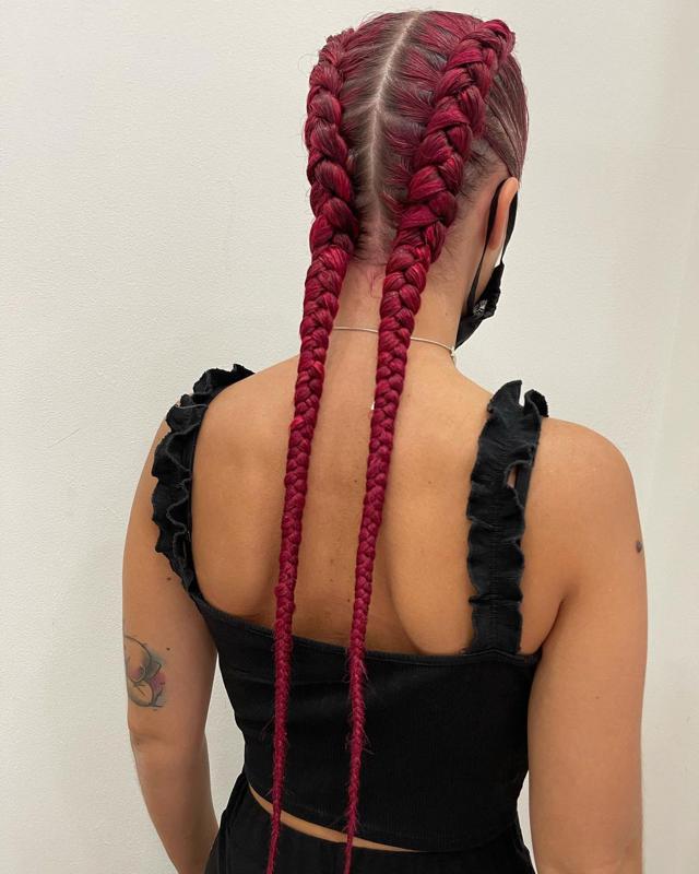 Red Braids 1