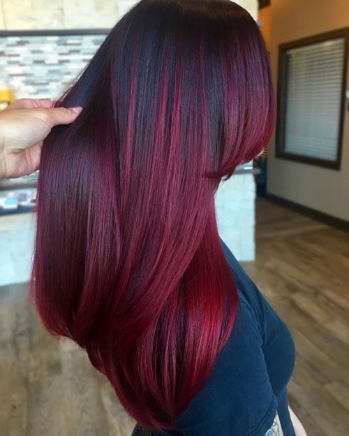 Red Hair Dark Roots