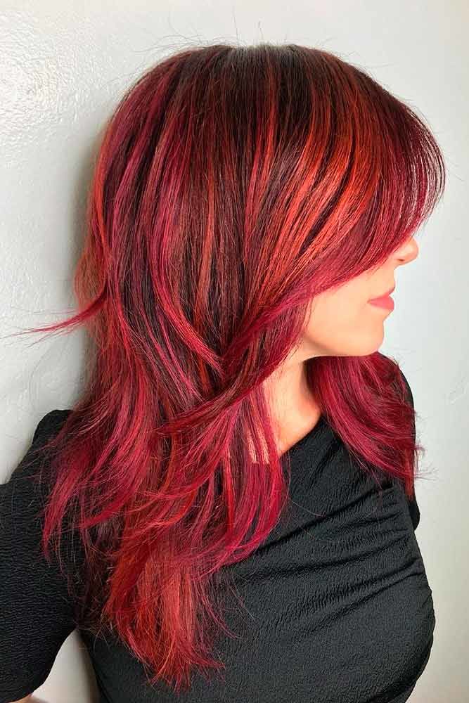 Shaggy Haircuts For Your Distinctive Style Red #layeredhair