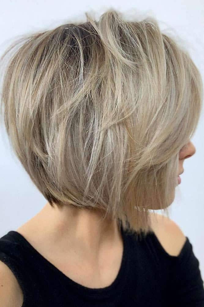 Short Straight Bob #layeredhaircuts #layeredhair #haircuts