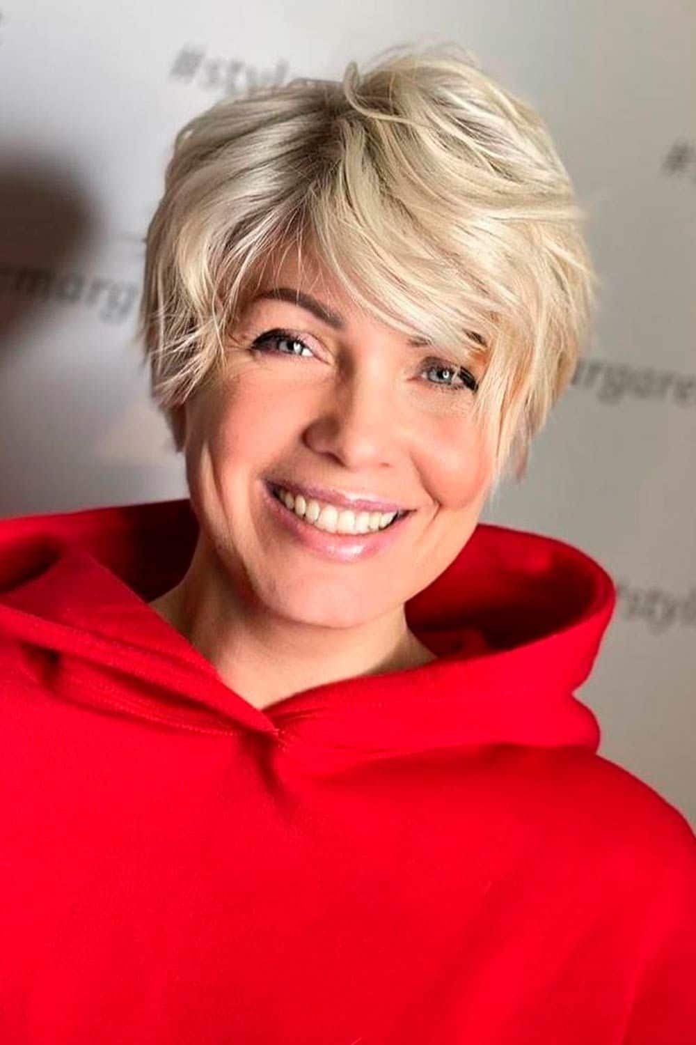 Stacked And Short Layered Pixie