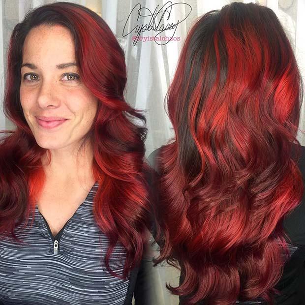 Statement Making Red Hair