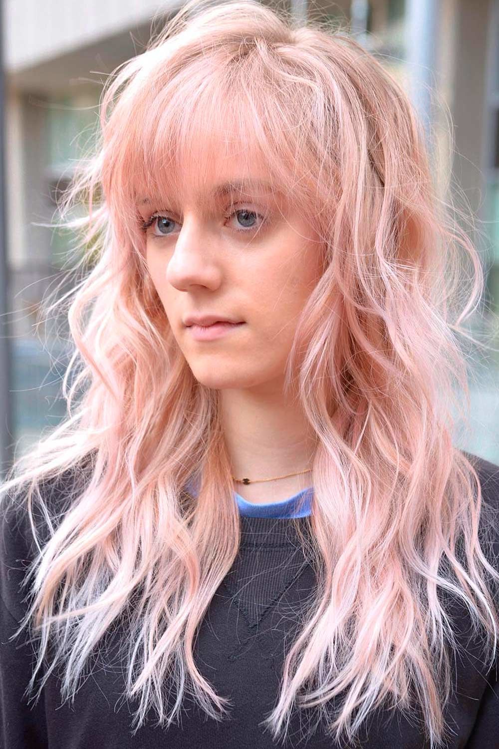 Textured Long Layered Haircut