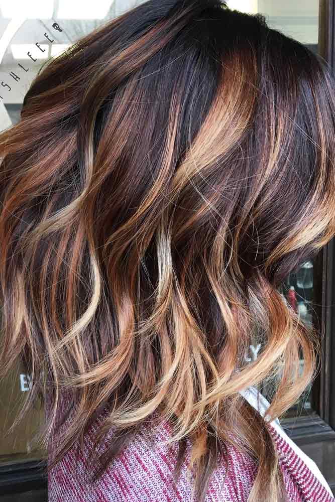 trendy-medium-length-hairstyles-for-thick-hair-highlighted-shag