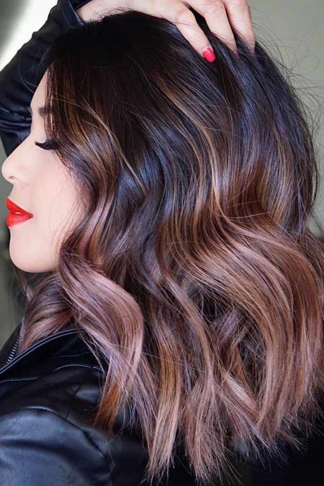 trendy-medium-length-hairstyles-for-thick-hair-ombre-wavy-lob