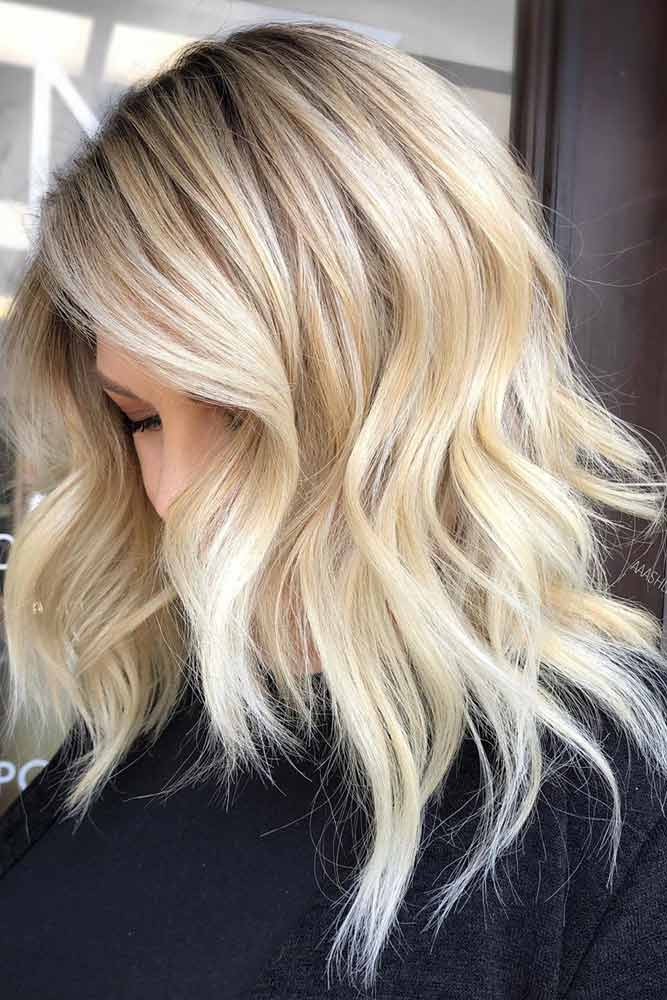 trendy-medium-length-hairstyles-for-thick-hair-shaggy-blonde-lob