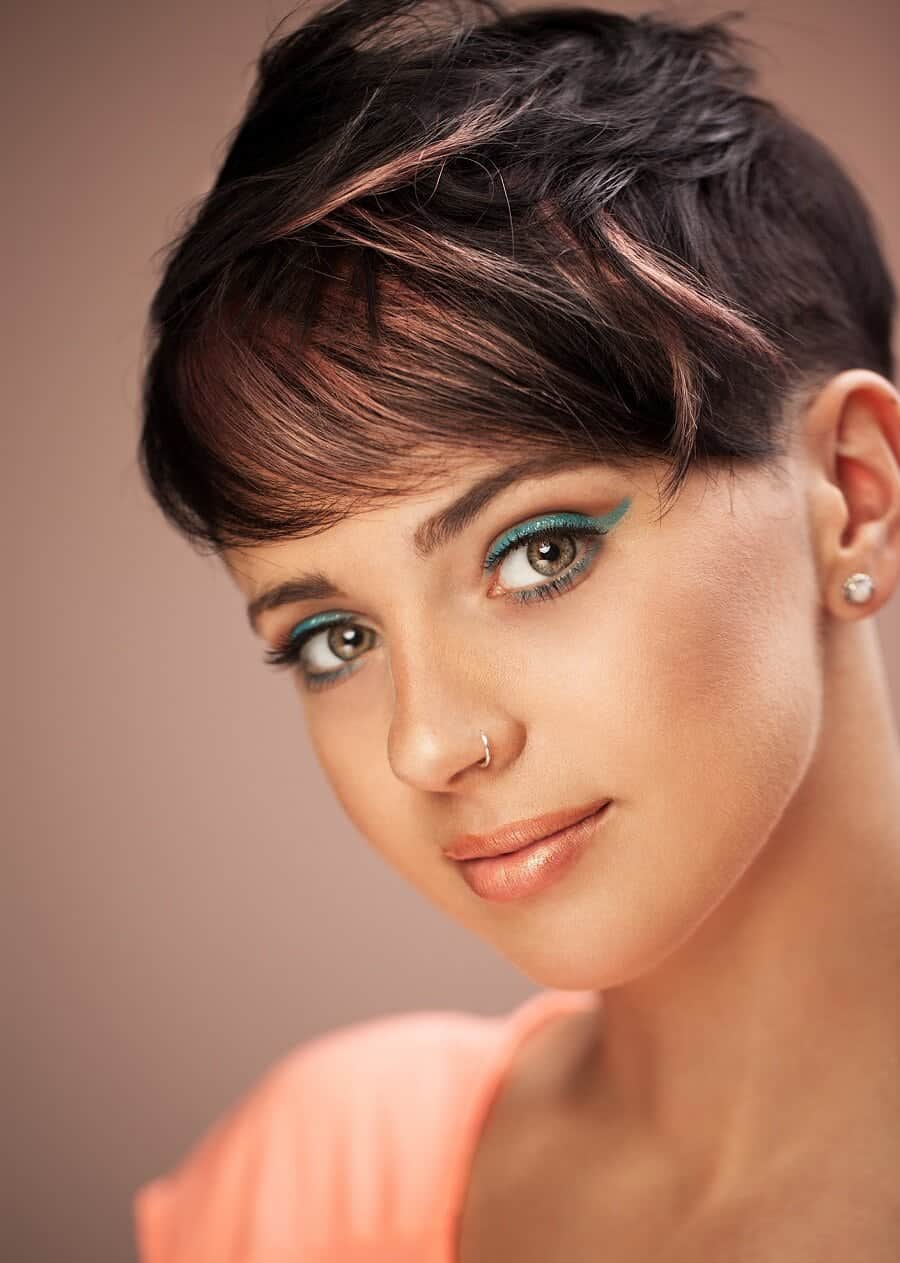 31 Hottest Pixie Cuts with Highlights