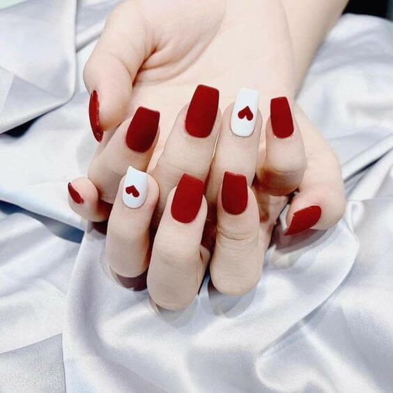 20 Catchy Red Nails That You Can Rock Year-Round - 99