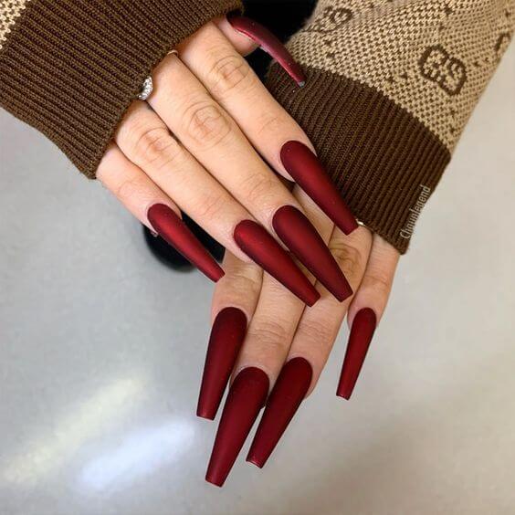 20 Catchy Red Nails That You Can Rock Year-Round - 108