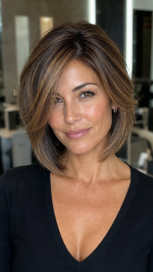 Mushroom Mocha Balayage Hair