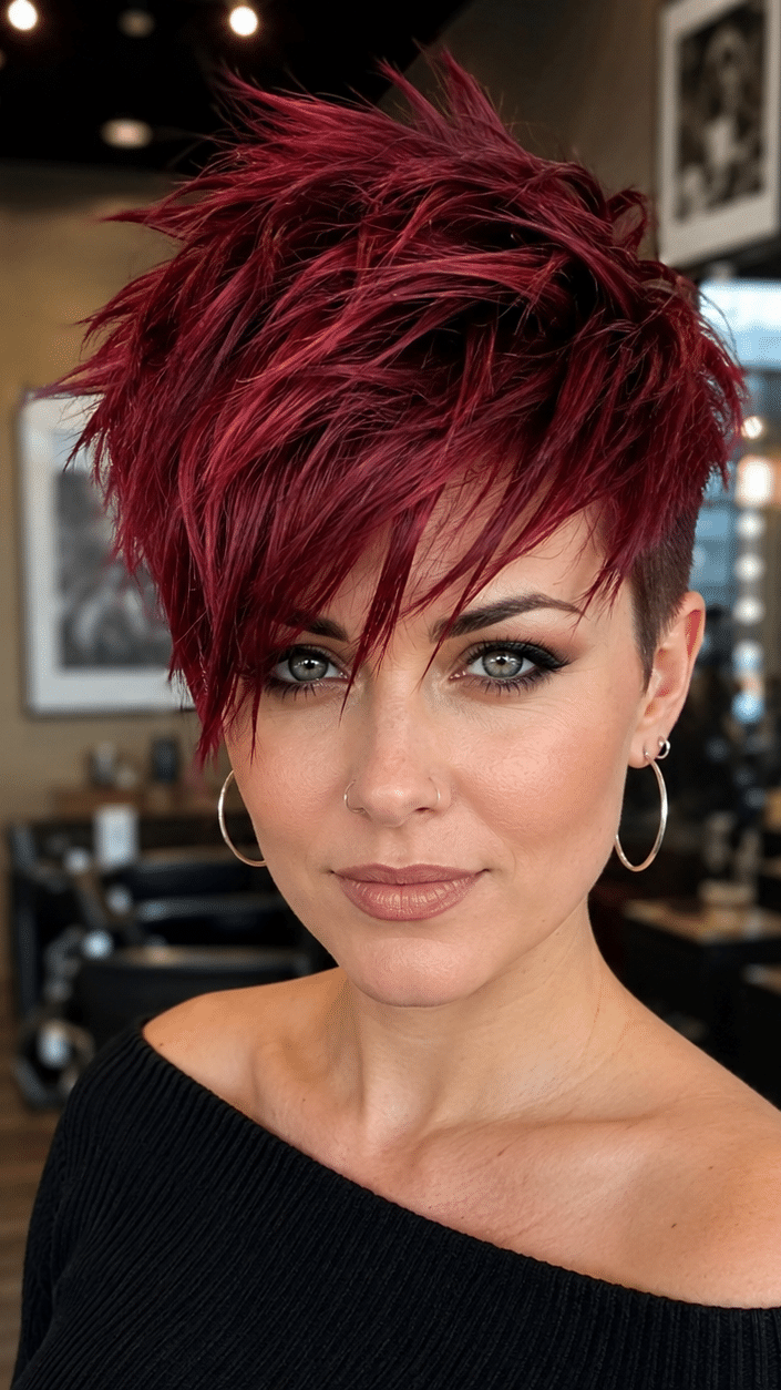 Ruby Garnet Rush Hair
