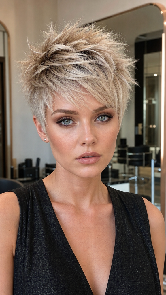 Champagne Linen Blonde Hair