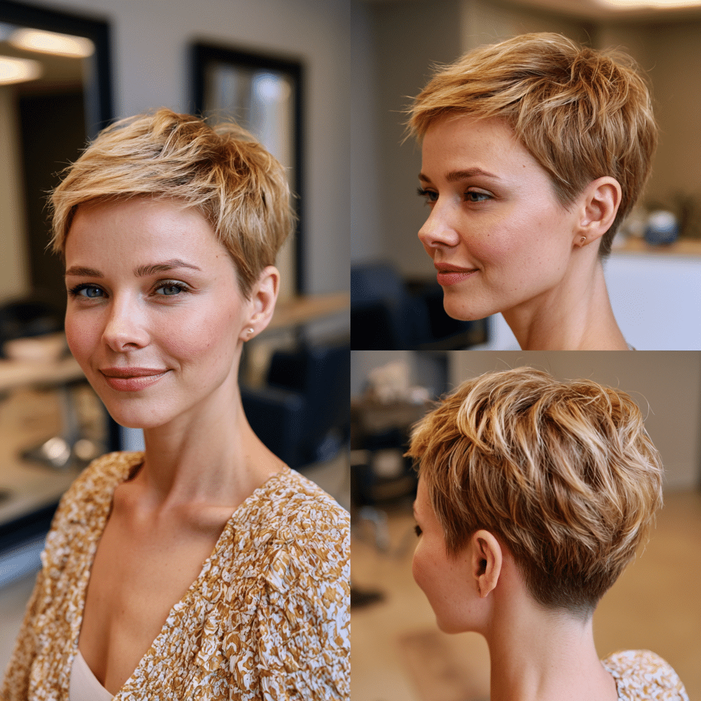 Warm Honey Caramel Blonde Hair