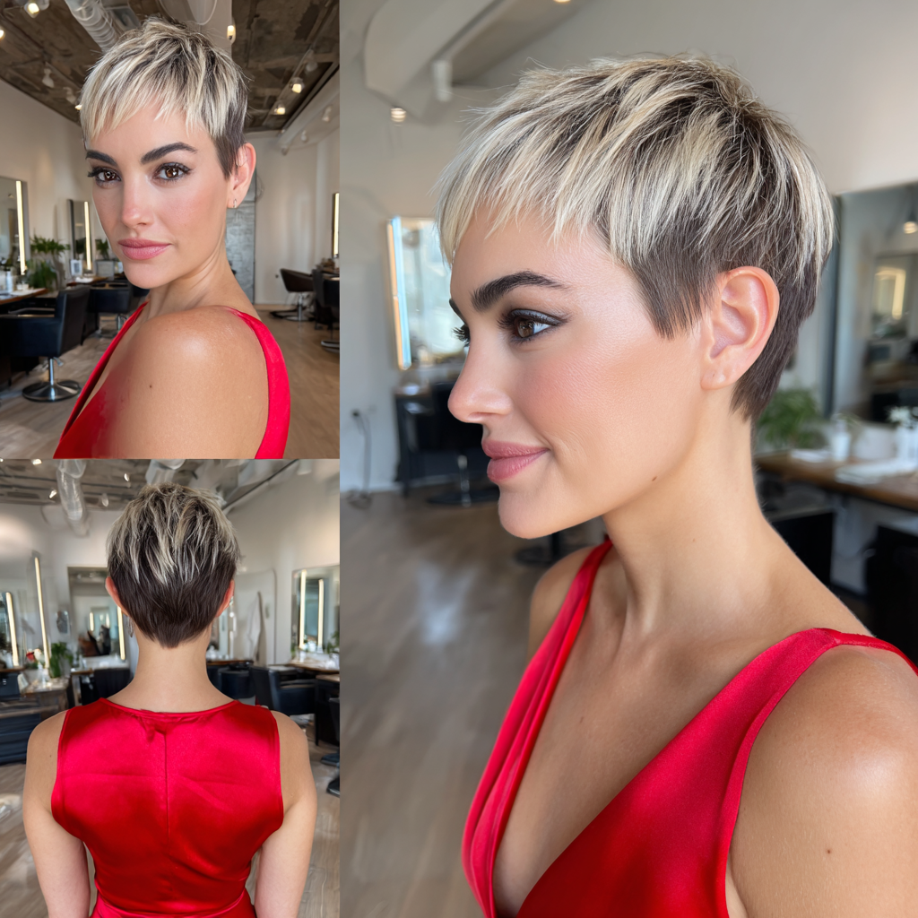 58 Best Short and Longer Pixie Haircuts for 2026 Icy Vanilla Blonde Pixie Hair