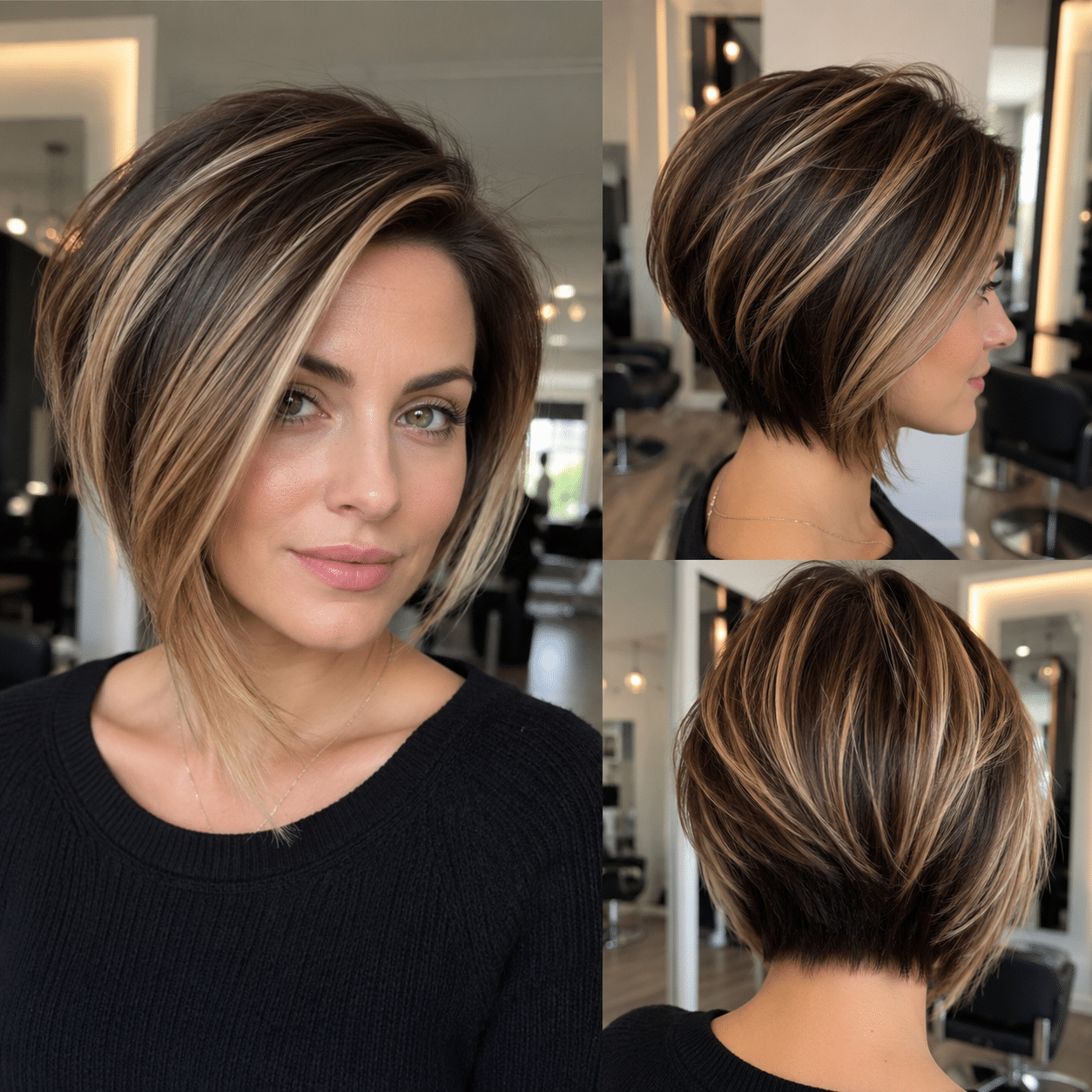 Honey Beige Dimension Bob Hair