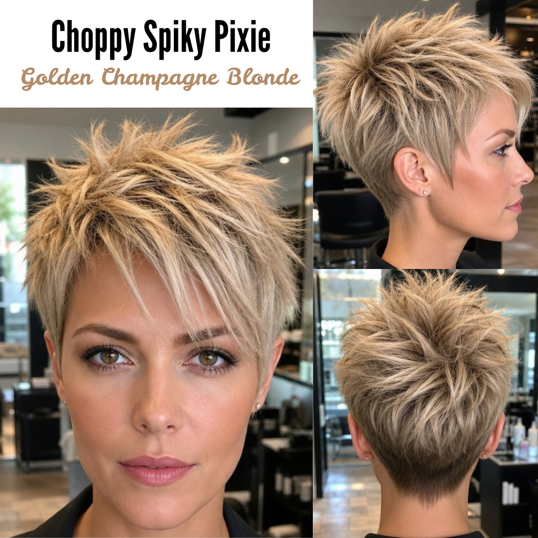 Golden Champagne Blonde Hair