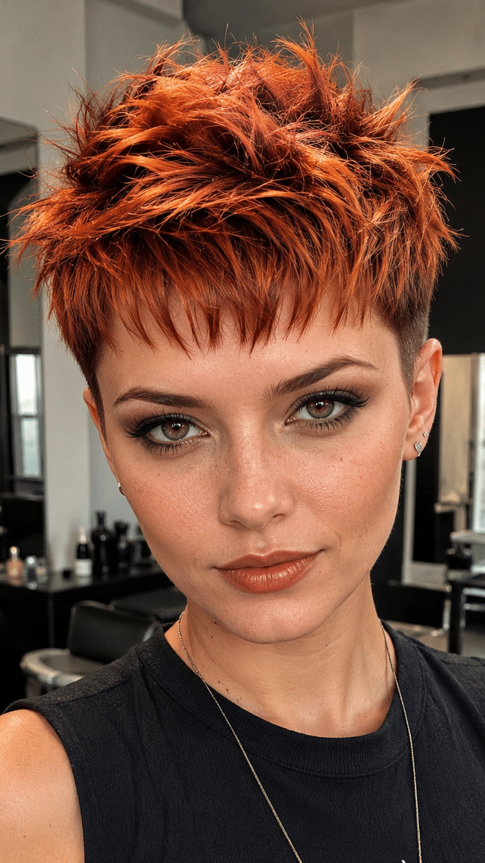 Spiced Copper Ember Hair