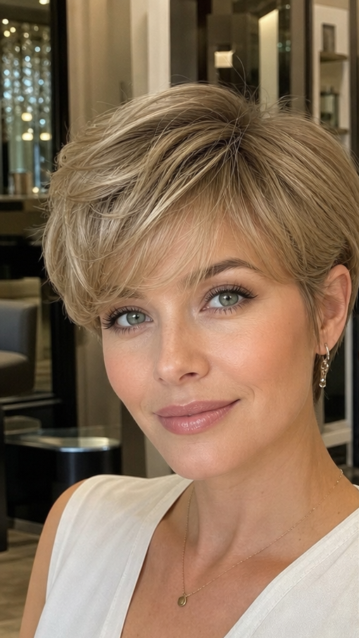 Soft Champagne Ash Blonde Hair