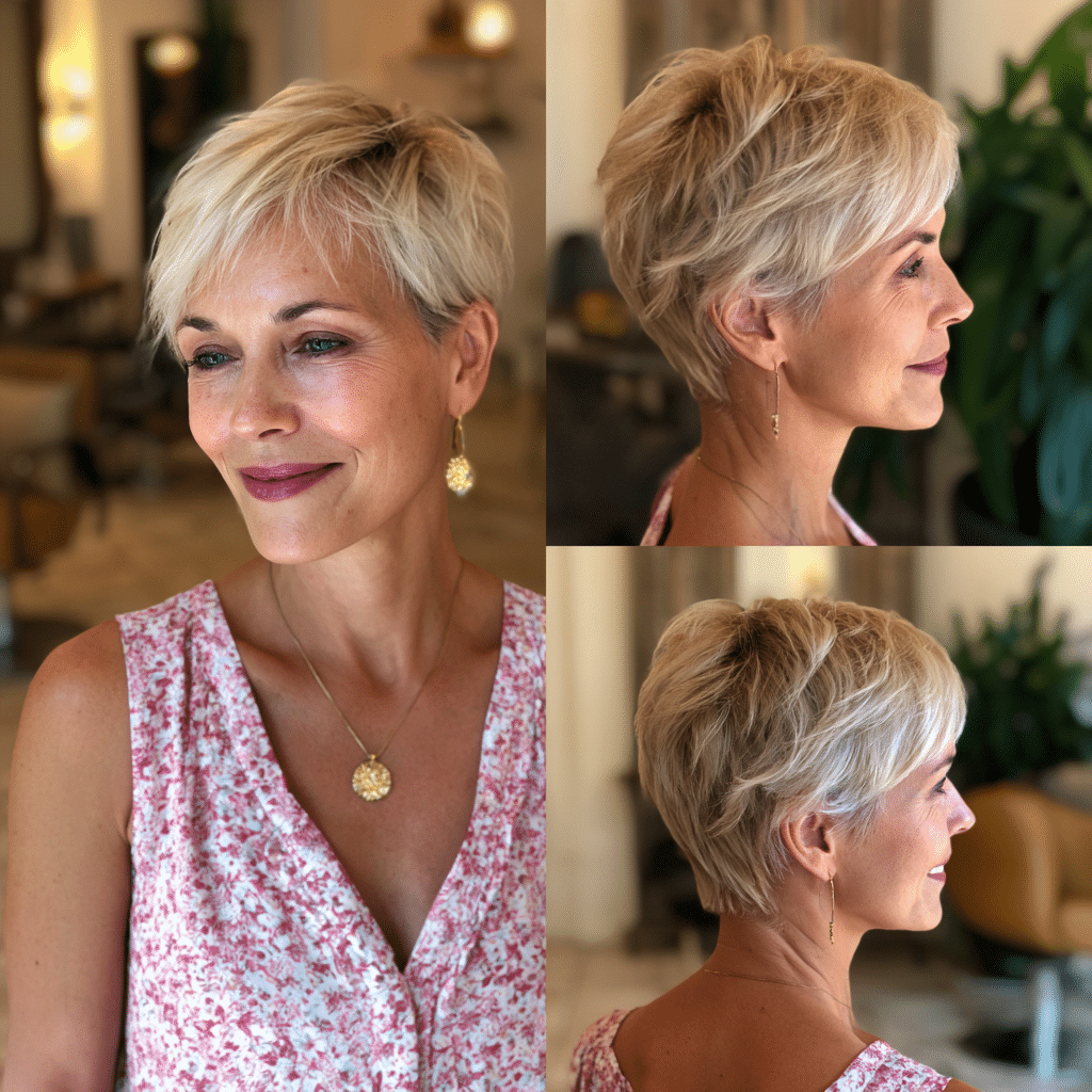Soft Golden Champagne Blonde Hair
