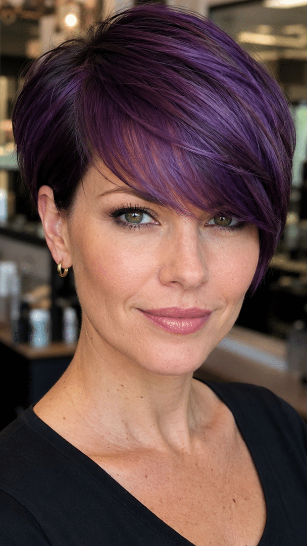Royal Amethyst Velvet Hair