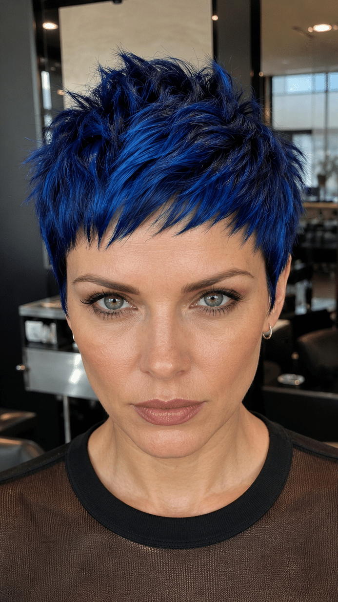 Sapphire Midnight Hair