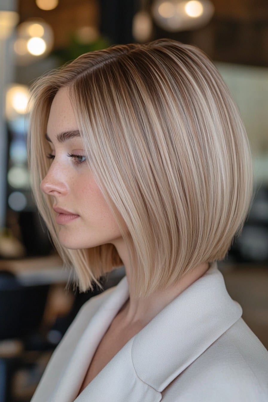 Creamy Beige Blonde Hair