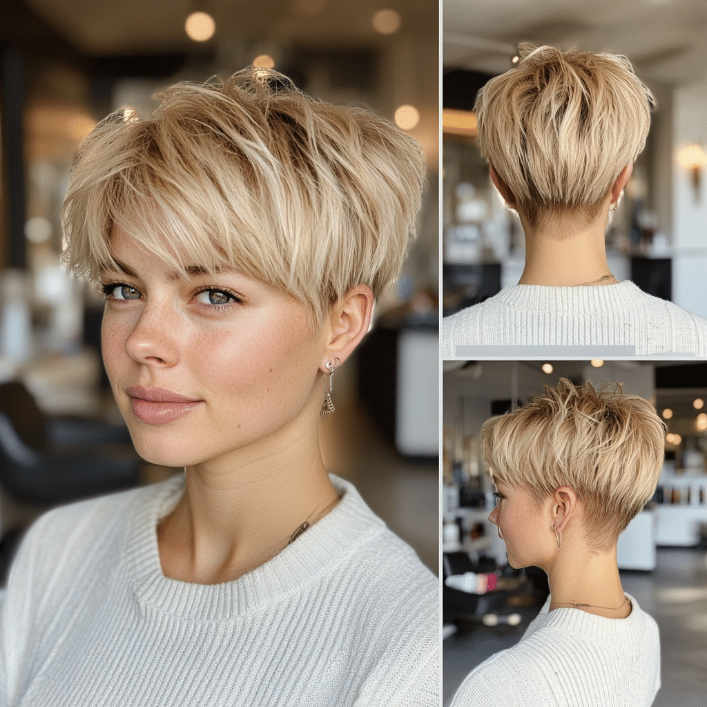 Honey Butter Blonde Hair