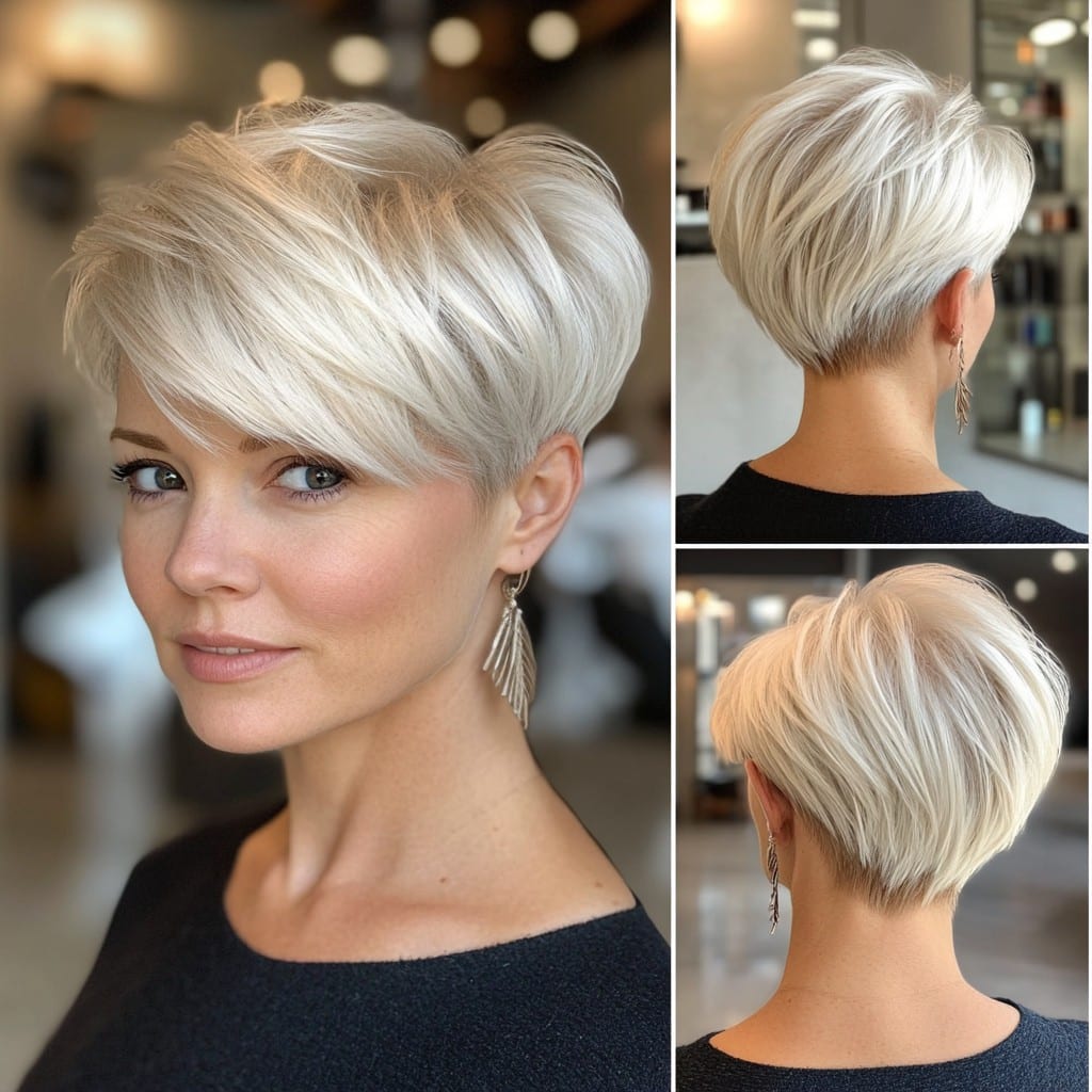 Icy Platinum Blonde