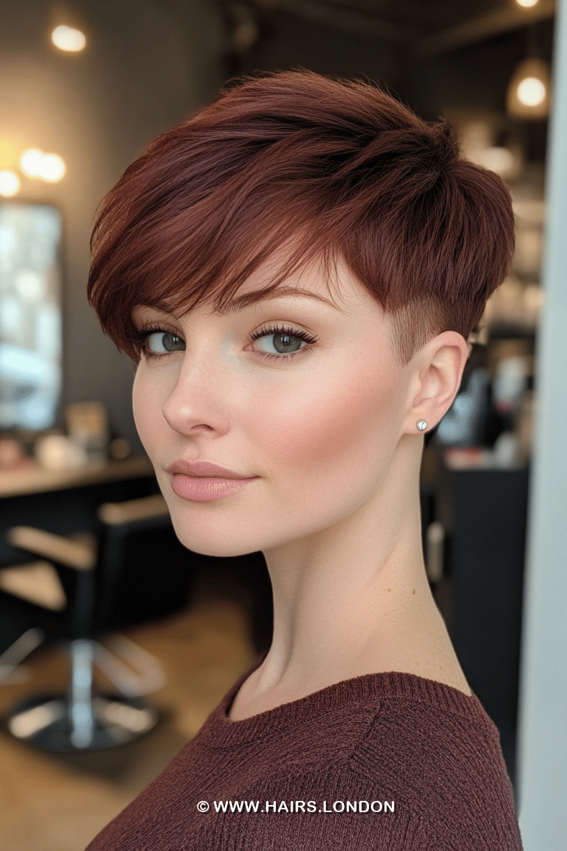 Rich Auburn Hair
