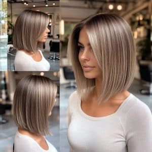 Smoky Pearl Blonde Hair