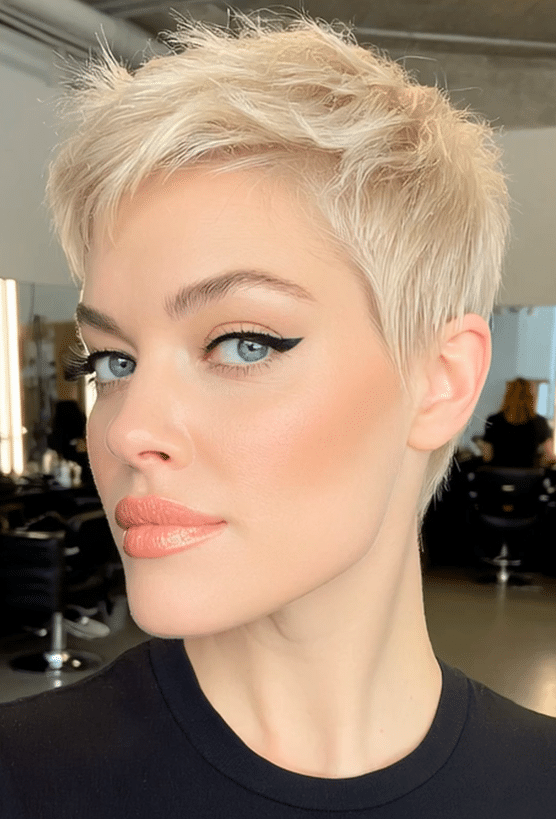 Soft Creamy Platinum Blonde Hair