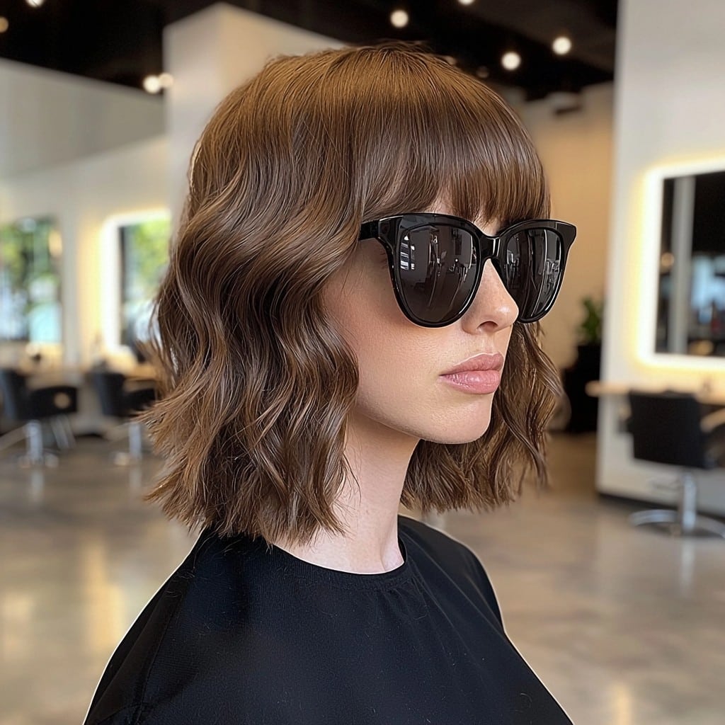 Soft Mocha Brown Hair