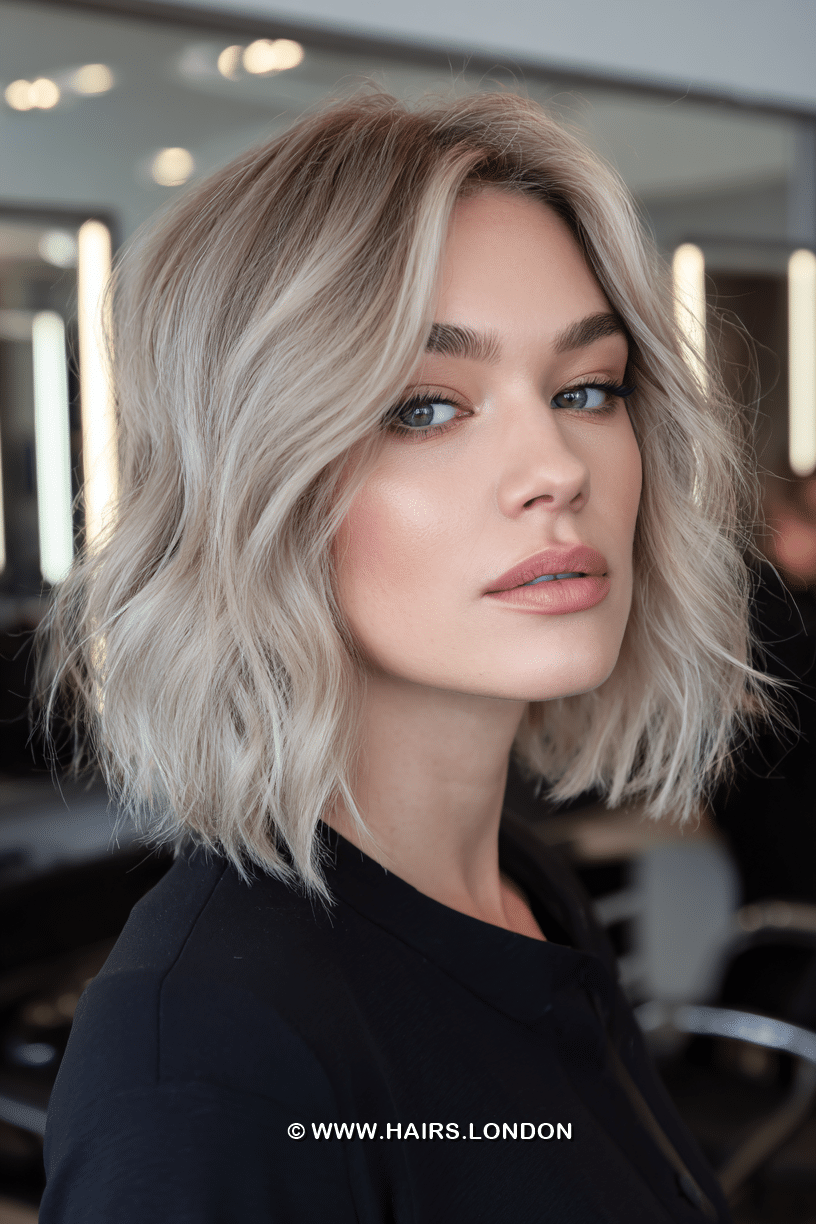 Soft Pearl Blonde Hair