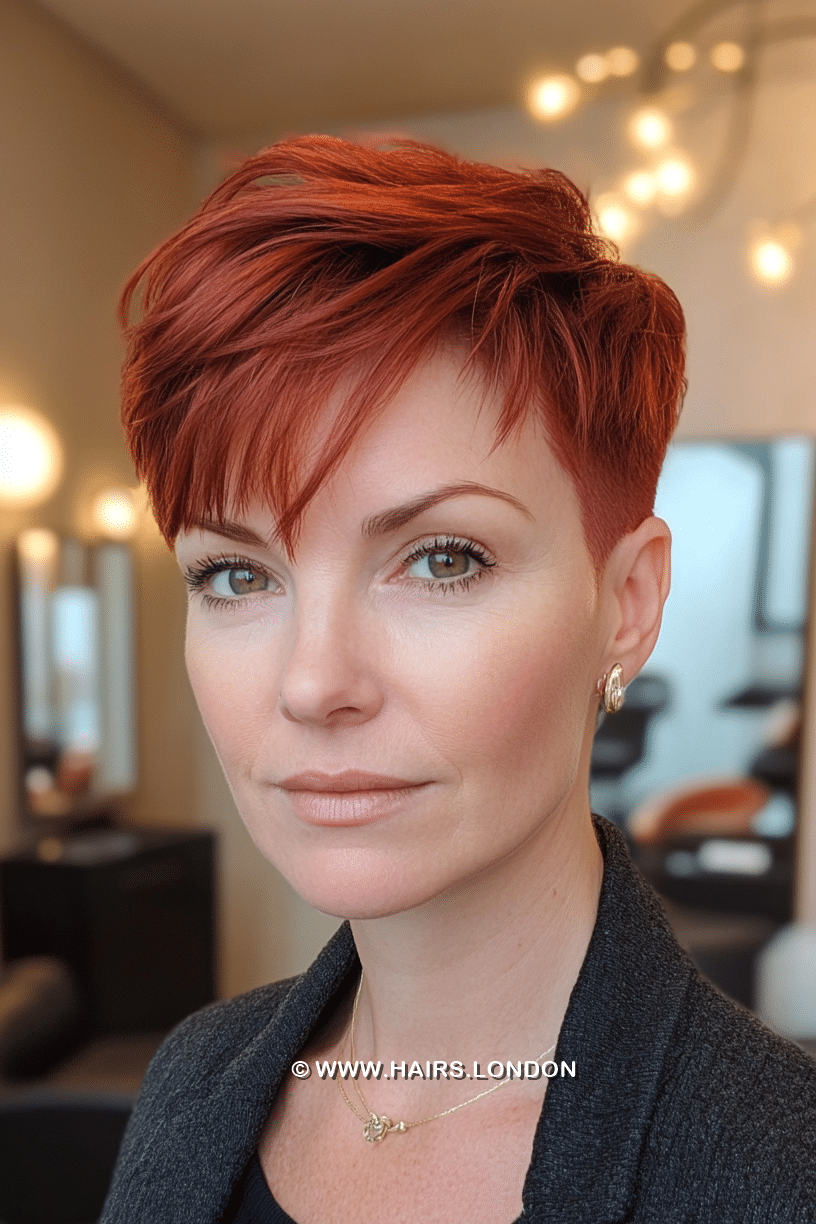 Vibrant Copper Red Hair