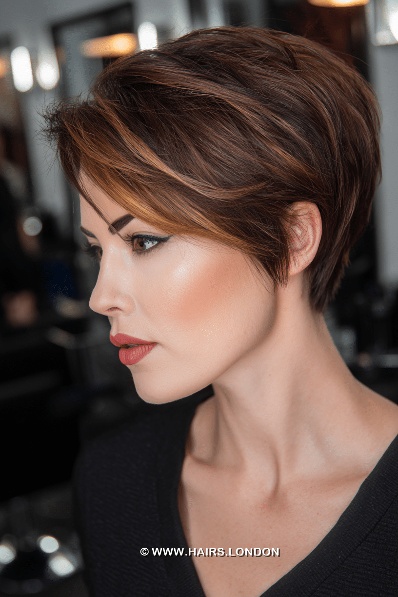 Warm Chestnut Brown Hair