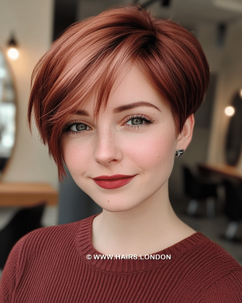 Warm Copper Auburn Hair
